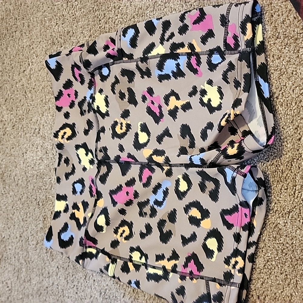 Print bike shorts